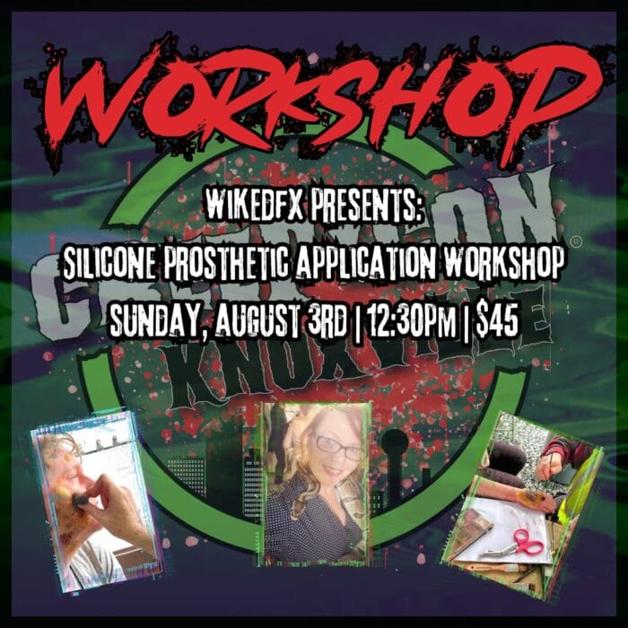 Silicone Prosthetic Application Workshop – Presented by WikedFX